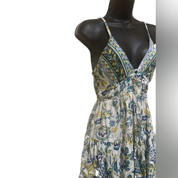 Beautiful Bohemian Floral Print Mini Sun Dress by Angie⭐️NWT⭐️🔥FINAL PRICE🔥 - Picture 5 of 9